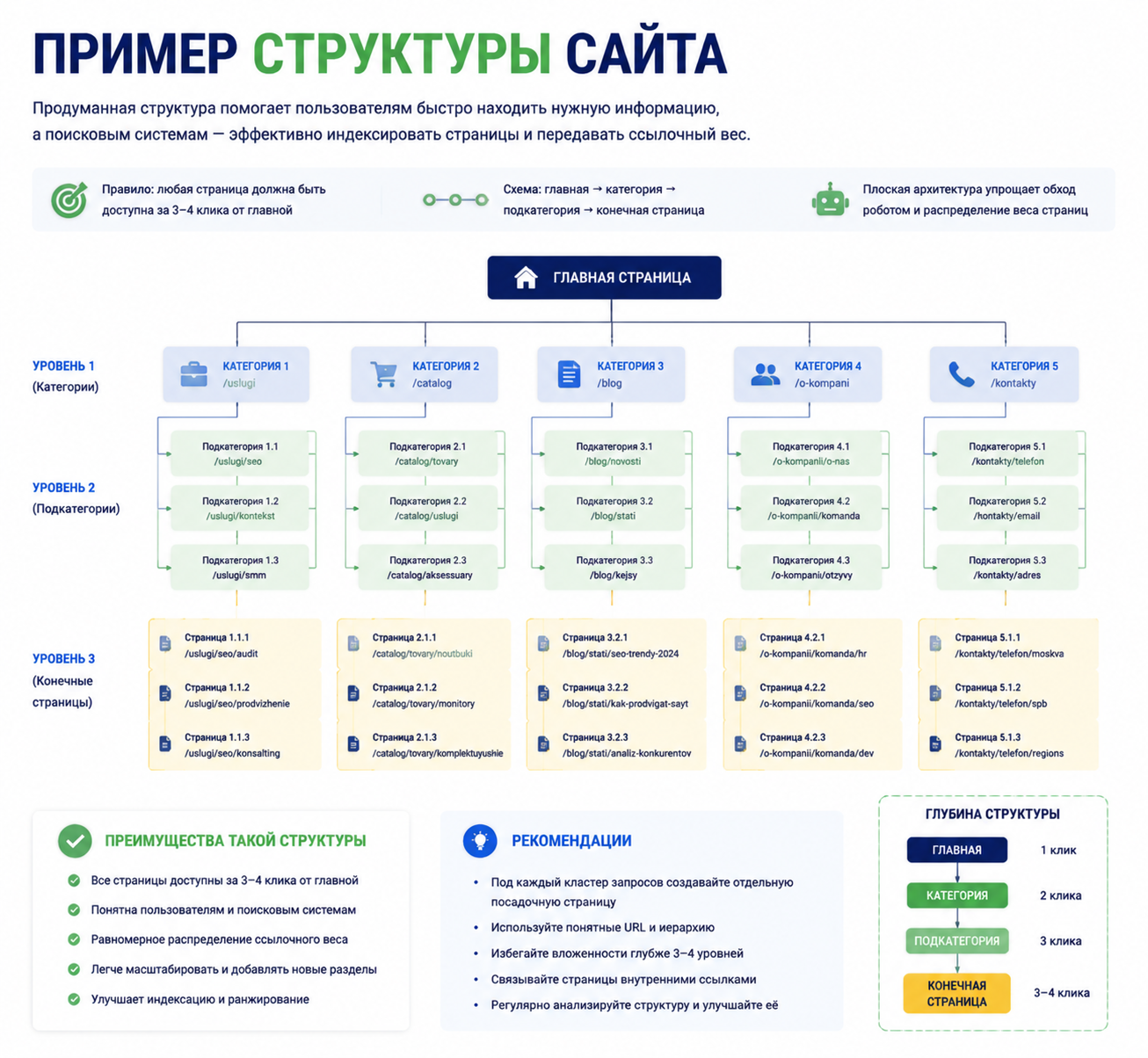Структура сайта