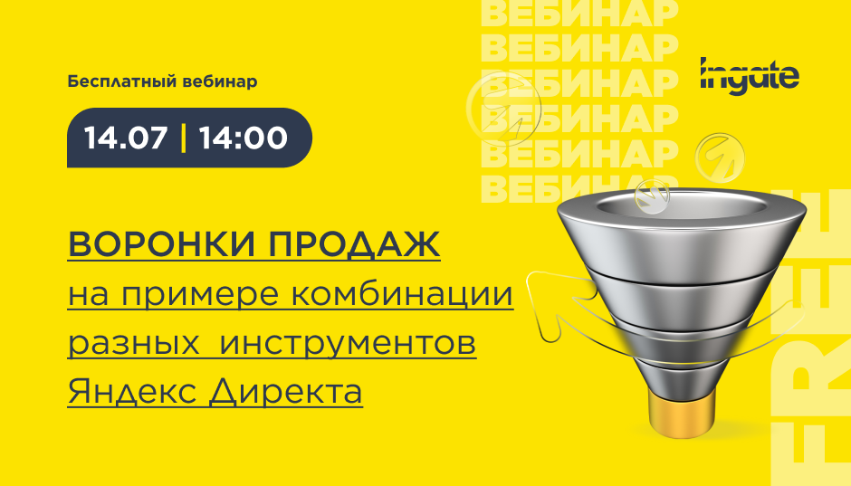 Воронки продаж на примере комбинации инструментов Яндекс.Директа