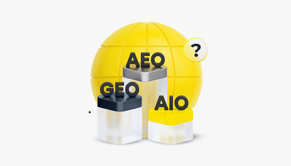 GEO, AEO и AIO: что это, чем отличаются и как продвигаться в ИИ