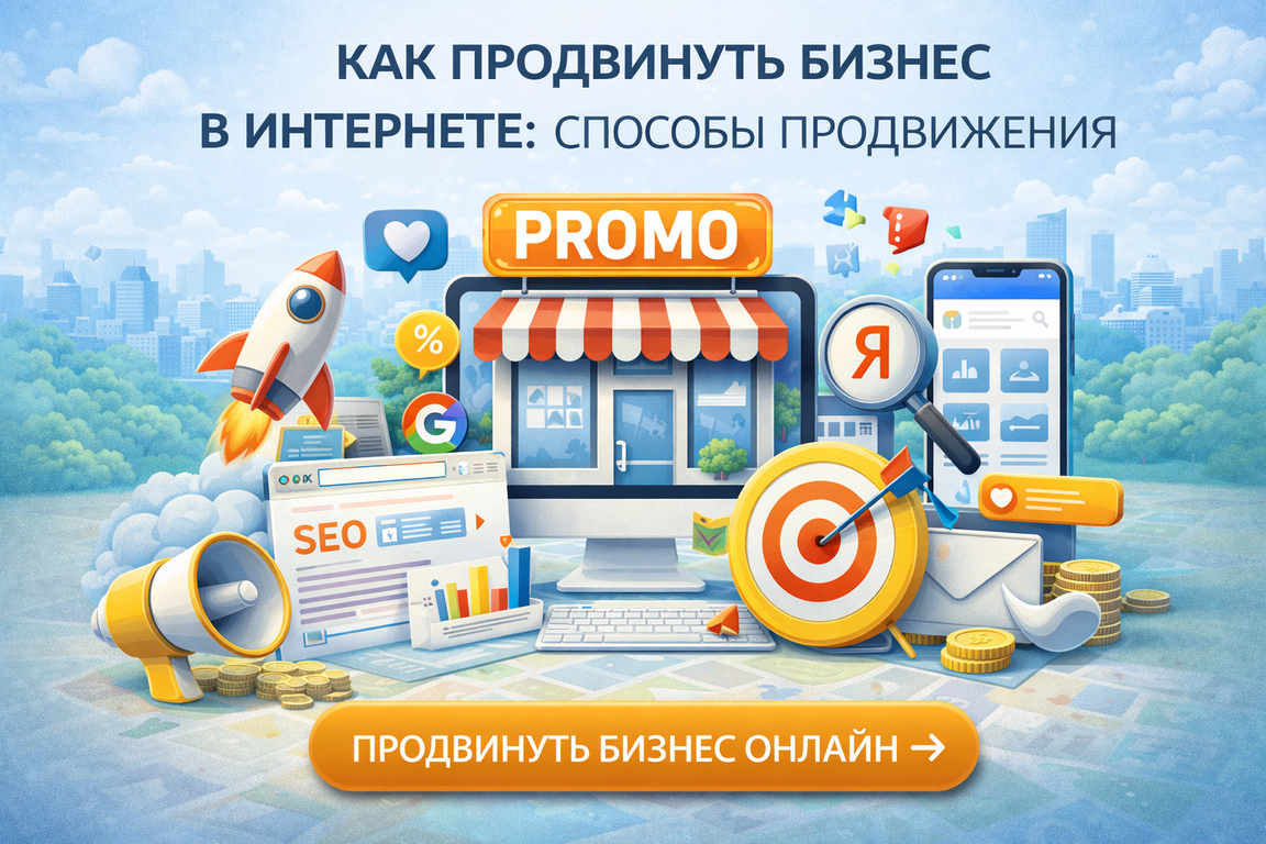 Как продвинуть бизнес в интернете: способы продвижения