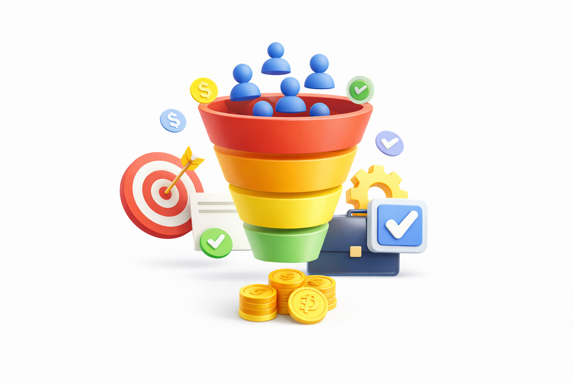 Воронка продаж: что это, этапы, как создать Воронка продаж: что это, этапы, как создать